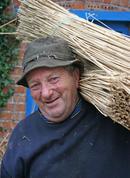 Thatcher with Straw